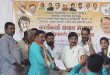 ज्ञानेश्वर गरंडे यांची राष्ट्रवादी शरदचंद्र पवार पक्ष ओबीसी सेलच्या तालुकाध्यक्षपदी निवड