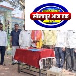 दादासाहेब इंगोले जिल्हास्तरीय आदर्श शिक्षक पुरस्काराने सन्मानित, जिल्हा परिषद केंद्र शाळा नंदेश्वरच्या वतीने सत्कार