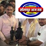मंगळवेढा तालुका भाजपा युवा मोर्चाच्या वतीने प्रदेशाध्यक्ष कृष्णराज महाडिक यांचा सत्कार
