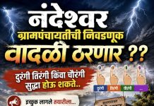 नंदेश्वर ग्रामपंचायतीची निवडणूक वादळी ठरणार? दुरंगी, तिरंगी की चौरंगी लढत? इच्छुकांनी सुरू केली जोरदार तयारी; गावातील चौका-चौकात रंगल्या राजकीय चर्चा